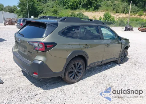 2025 Subaru Outback Onyx Edition from USA, damaged, VIN 4S4BTALC5S3192329